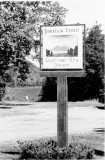 Charles Savage sign, Jordan Pond House 1977