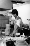 Jordan Pond House kitchen 1977