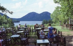 Tea and Popovers at Jordan Pond House 1977