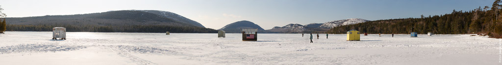 Eagle Lake Ice Fishing