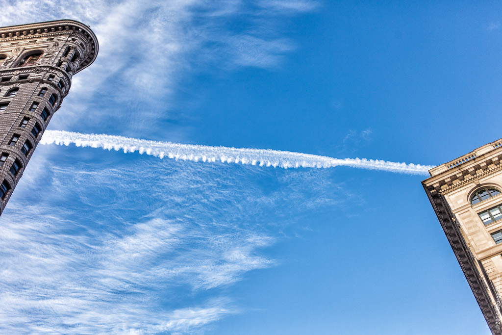 Jet Trails New York City